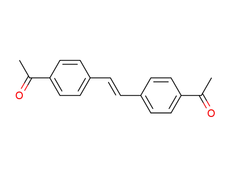 (E)-1,1'-(ethene-1,2-diylbis(4,1-phenylene))diethanone