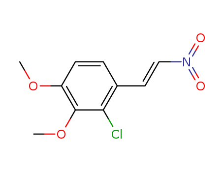 TRANS-2-CHLORO-3 4-DIMETHOXY-B-NITROSTY&(41122-35-4)