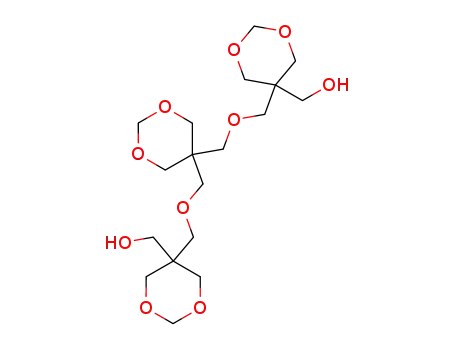 2',2'':6',6'':10',10''-tri-O-methylene-2,2,6,6,10,10-hexakis(hydroxymethyl)-4,8-dioxa-1,11-undecane-diol