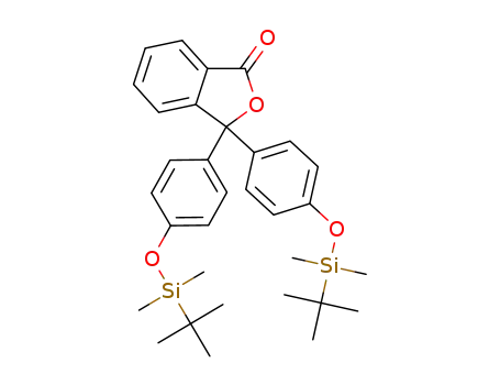 3,3-bis(4-((tert-butyldimethylsilyl)oxy)phenyl)isobenzofuran-1(3H)-one