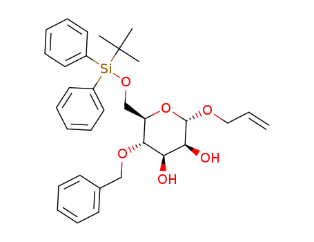 allyl 4-O-benzyl-6-O-tert-butyldiphenylsilyl-α-D-mannopyranoside