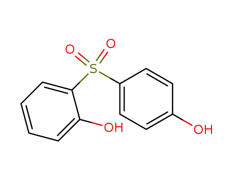 Molecular Structure of 5397-34-2 (2,4'-DIHYDROXYDIPHENYL SULFONE)