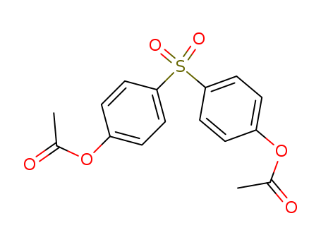 [4-(4-acetyloxyphenyl)sulfonylphenyl] acetate cas  5456-51-9