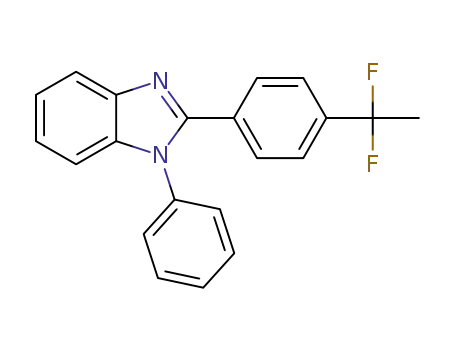2-(4-(1,1-difluoroethyl)phenyl)-1-phenyl-1H-benzo[d]imidazole
