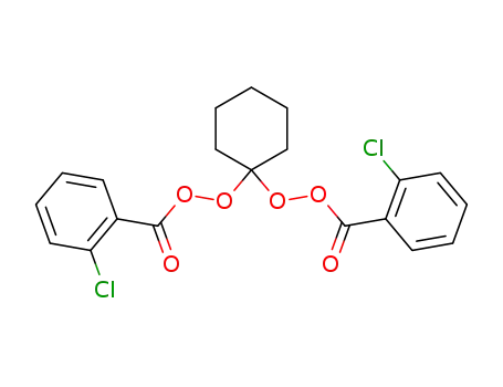1,1-bis-(2-chloro-benzoylperoxy)-cyclohexane