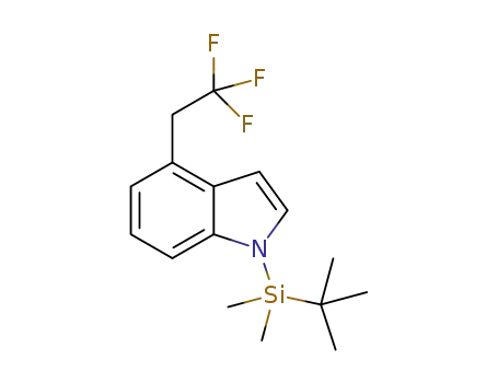 1-(tert-butyldimethylsilyl)-4-(2,2,2-trifluoroethyl)-1H-indole
