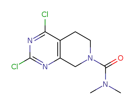 2,4-dichloro-N,N-dimethyl-5,8-dihydropyrido[3,4-d]pyrimidine-7(6H)-carboxamide