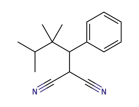 2-(2,2,3-trimethyl-1-phenylbutyl)malononitrile