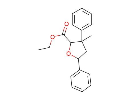 ethyl-3-methyl-3,5-diphenyltetrahydrofuran-2-carboxylate