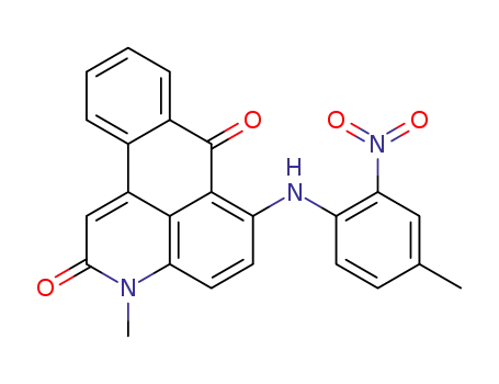 3-methyl-6-(4-methyl-2-nitro-anilino)-3H-naphtho[1,2,3-de]quinoline-2,7-dione