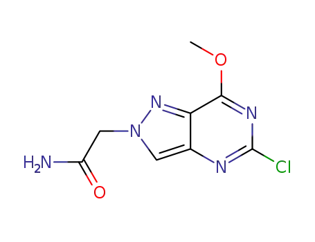 2-(5-chloro-7-methoxypyrazolo[4,3-d]pyrimidin-2-yl)acetamide