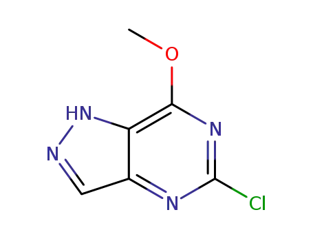 5-chloro-7-methoxy-1H-pyrazolo[4,3-d]pyrimidine