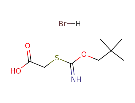 neopentyloxycarboximidoylmercapto-acetic acid ; hydrobromide