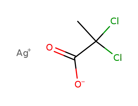 2,2-dichloro-propionic acid ; silver salt