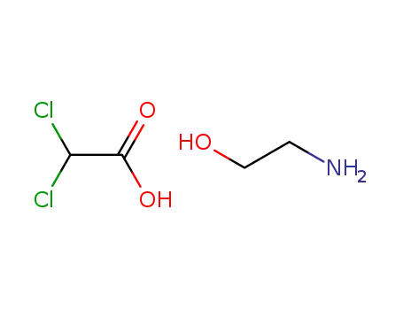 Dichloressigsaeure, Aethanolamin