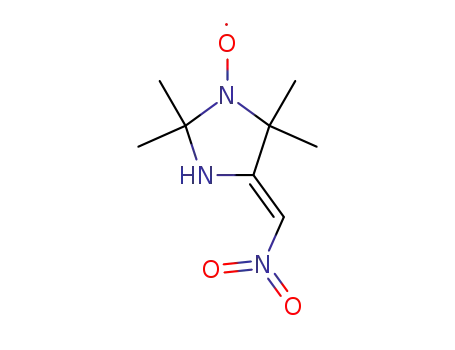 Molecular Structure of 60829-54-1 (4-Nitromethylene-2,2,5,5-tetramethylimidazolidine-1-oxyl)