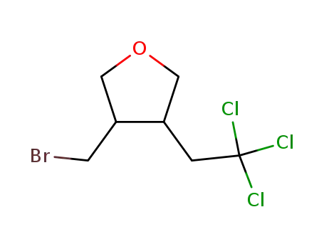 3-(bromomethyl)-4-(2,2,2-trichloroethyl)tetrahydrofuran
