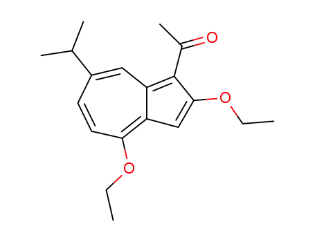 1-(2,4-Diethoxy-7-isopropyl-azulen-1-yl)-ethanone
