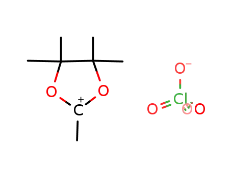 2-methyl-4,4,5,5-tetramethyl-1,3-dioxolanium perchlorate