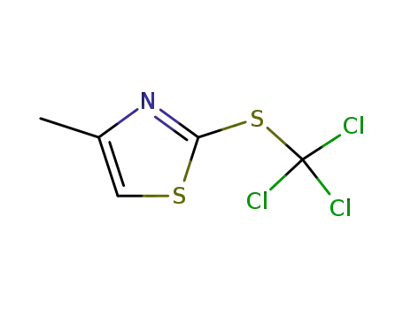 4-methyl-2-(trichloromethylsulfanyl)-thiazole