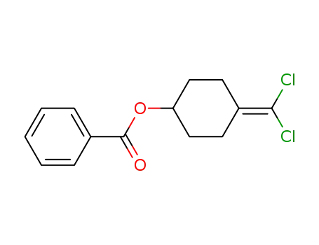 Benzoic acid 4-dichloromethylene-cyclohexyl ester