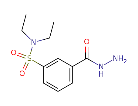 N,N-diethyl-3-(hydrazinecarbonyl)benzene-1-sulfonamide