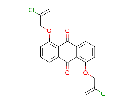1,5-bis(2'-chloroprop-2'-enyloxy)anthraquinone