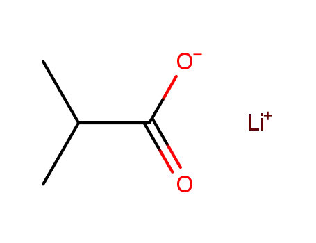 Molecular Structure of 25179-23-1 (LITHIUM ISOBUTYRATE)