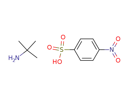 4-Nitro-benzenesulfonic acid; compound with tert-butylamine