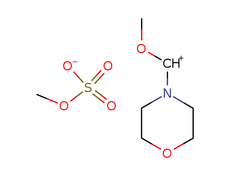 Morpholinium, 4-(methoxymethylene)-, methyl sulfate