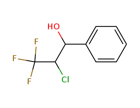 2-chloro-1,1,1-trifluoro-3-phenylpropan-3-ol