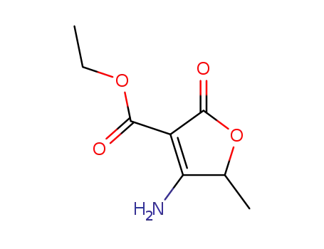 ethyl 4-amino-2,5-dihydro-5-methyl-2-oxo-3-furancarboxylate