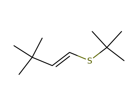 (E)-1-tert-Butylsulfanyl-3,3-dimethyl-but-1-ene