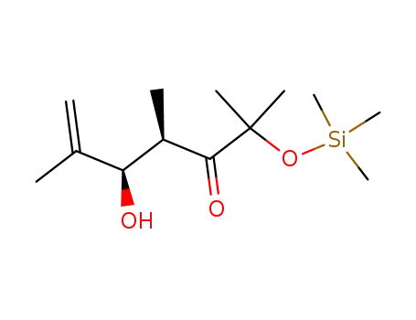 (4R*,5R*)-5-hydroxy-2,4,6-trimethyl-2-<(trimethylsilyl)oxy>-6-hepten-3-one
