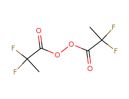 Molecular Structure of 83698-72-0 (Peroxide, bis(2,2-difluoro-1-oxopropyl))
