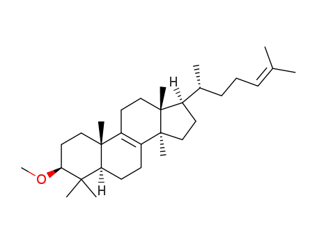 (3S,5R,10S,13R,14R,17R)-3-methoxy-4,4,10,13,14-pentamethyl-17-((R)-6-methylhept-5-en-2-yl)-2,3,4,5,6,7,10,11,12,13,14,15,16,17-tetradecahydro-1H-cyclopenta[a]phenanthrene