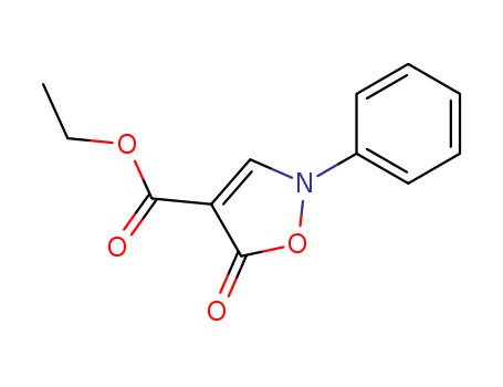 4-Isoxazolecarboxylic acid, 2,5-dihydro-5-oxo-2-phenyl-, ethyl ester
