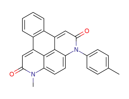 3-methyl-6-p-tolyl-3,6-dihydro-dibenzo[f,lmn][2,9]phenanthroline-2,7-dione
