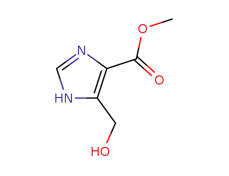 Molecular Structure of 82032-43-7 (5-(HYDROXYMETHYL)-1H-IMIDAZOLE-4-CARBOXYLIC ACID METHYL ESTER)