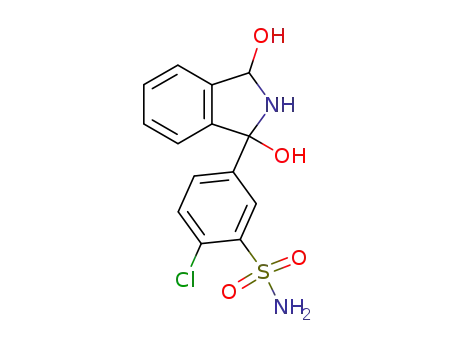 2-Chloro-5-(1,3-dihydroxy-2,3-dihydro-1H-isoindol-1-yl)-benzenesulfonamide
