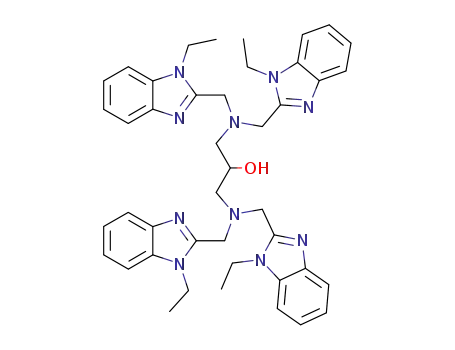 N,N,N′,N′-tetrakis((1-ethylbenzimidazol-2-yl)methyl)-2-hydroxy-1,3-diaminopropane