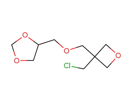 4-(3-Chloromethyl-oxetan-3-ylmethoxymethyl)-[1,3]dioxolane