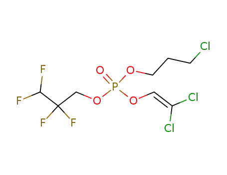 1,1,3-trihydroperfluoropropyl-2,2-dichlorovinyl-3-chloropropyl phosphate