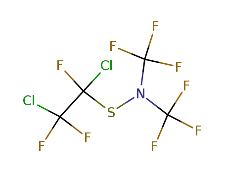 S-(1,2-Dichloro-1,2,2-trifluoro-ethyl)-N,N-bis-trifluoromethyl-thiohydroxylamine