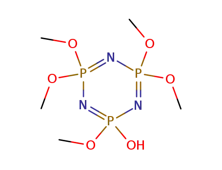penta(methoxy)(hydroxy)cyclotriphosphazene
