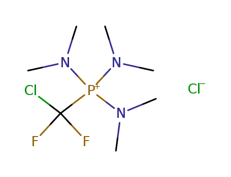 chlorodifluoromethyltris(dimethylamino)phosphonium chloride