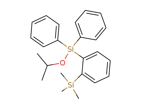 1-(Isopropoxy-diphenyl-silanyl)-2-trimethylsilanyl-benzene