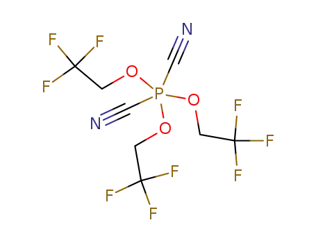 tris(2,2,2-trifluoroethoxy)dicyanophosphorane