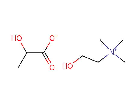 2-hydroxyethyl-trimethylammonium 2-hydroxypropanoate