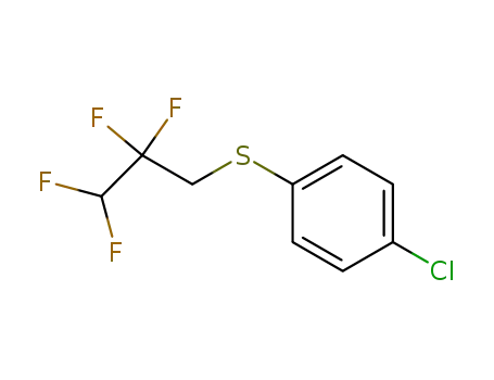 1-Chloro-4-(2,2,3,3-tetrafluoro-propylsulfanyl)-benzene